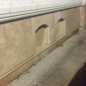 Süttői mészkő lábazat