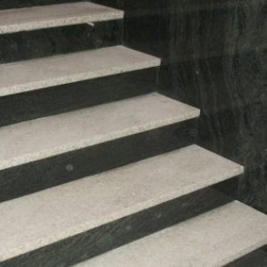 Yellow Golden Verde San Francisco gránit lépcsősor