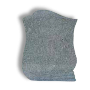 Faragott virág sírkőemlék