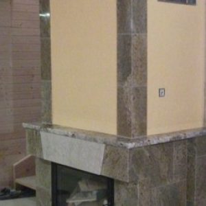 Kashmir Gold gránit kandalló