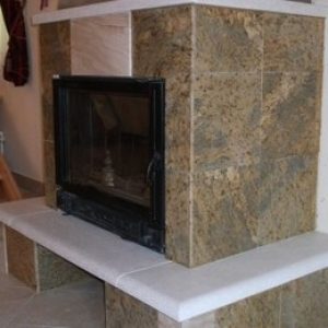 Kashmir Gold gránit kandalló