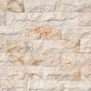 White sprengelt mészkő