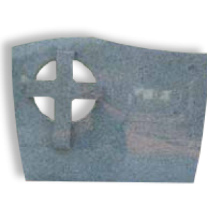 Zászlós keresztes sírkőemlék