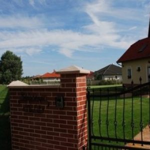 Klinker tégla kerítés