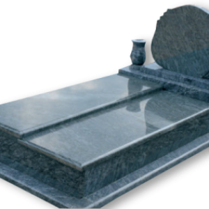 Szint eltolt fedlap tulipános síremlék